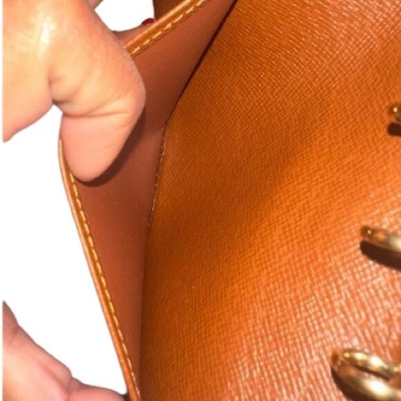 Louis Vuitton Black and Gold Monogram Wallet - Picture 9 of 9